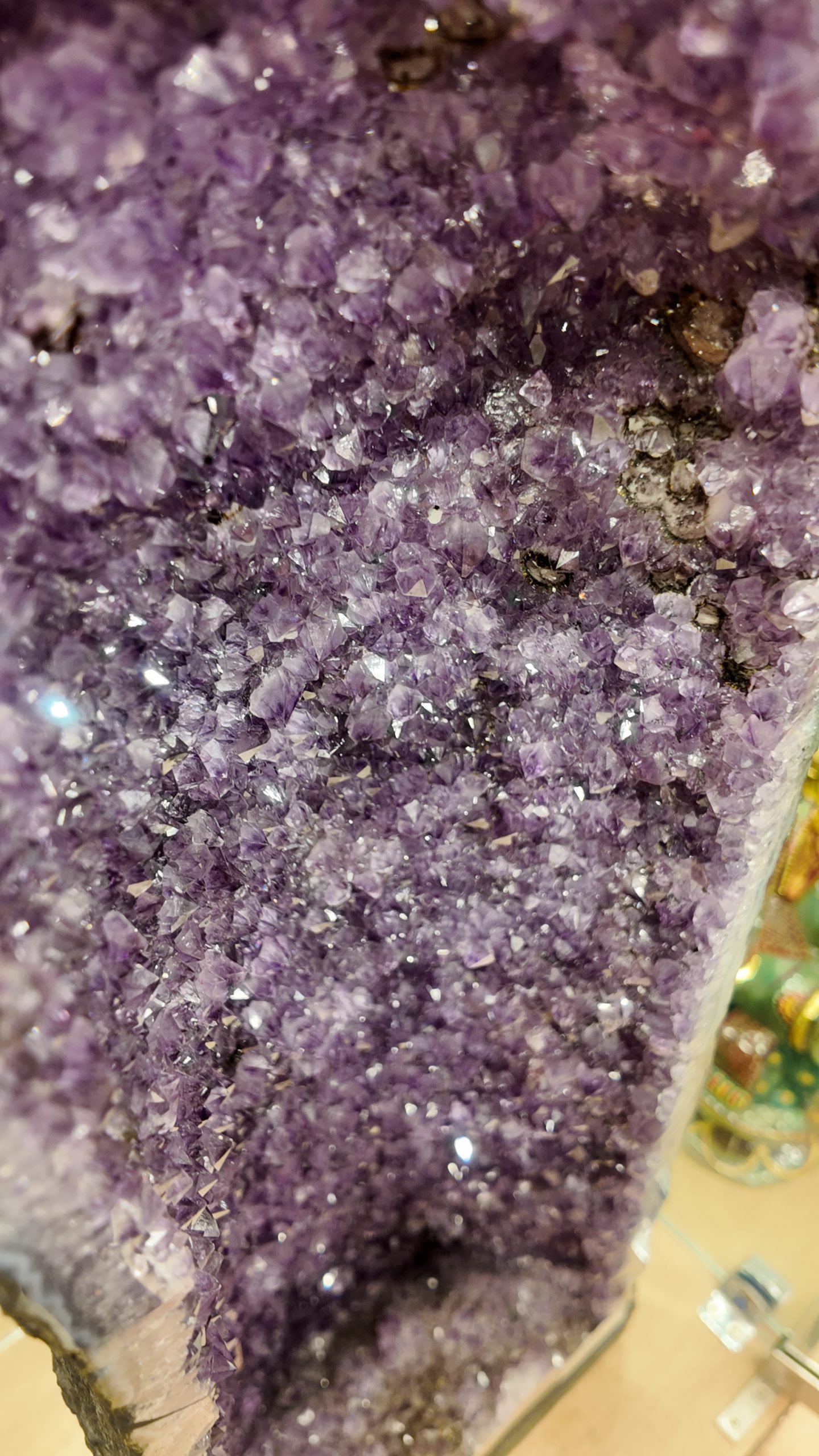 Natural Amethyst Raw Geode Cluster