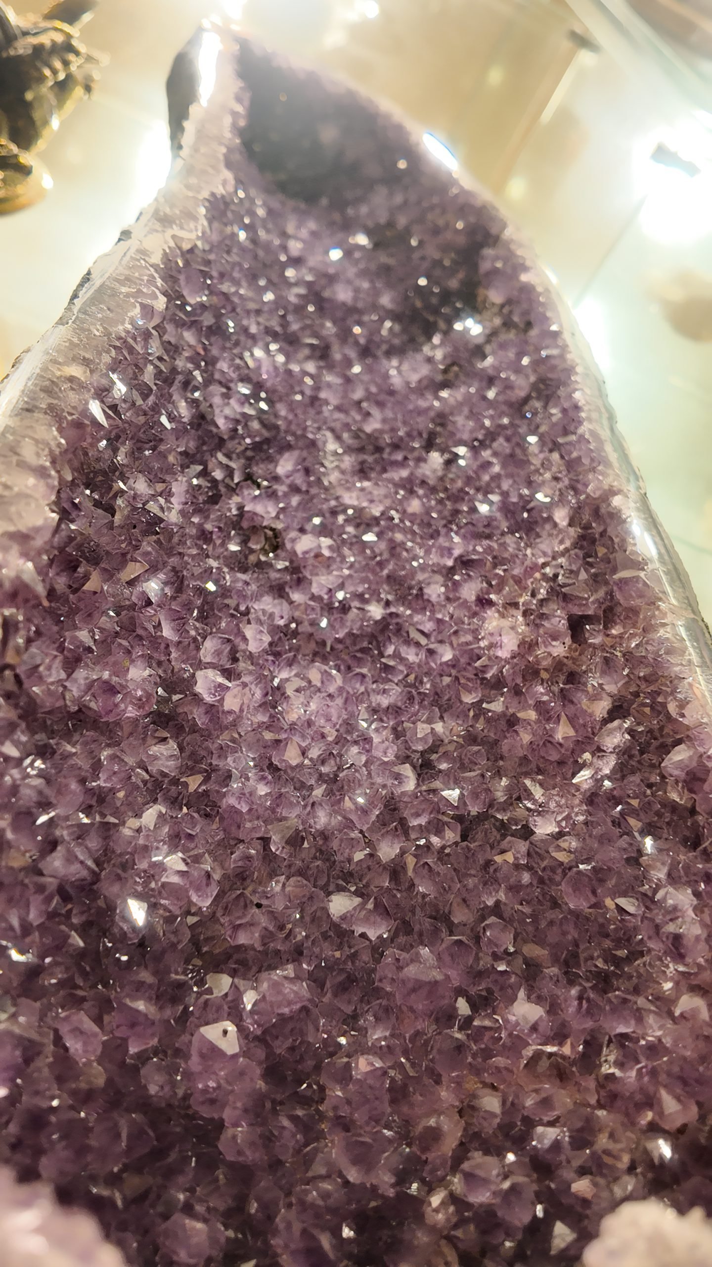 Natural Deep Purple Amethyst Geode